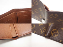 Load image into Gallery viewer, LOUIS VUITTON Monogram Card Wallet Bi-fold Billets 10 Credit M60883 Men's