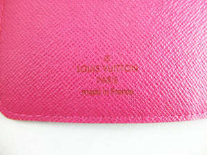 LOUIS VUITTON Monogram Multicolor Long Wallet Eugenie M93738 Black Trifold