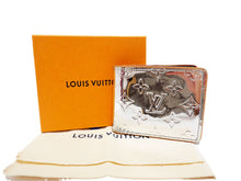 Load image into Gallery viewer, Authentic LOUIS VUITTON Monogram Mirror Bifold Slender Wallet Men&#39;s Slender M80806 Rare