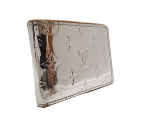 Authentic LOUIS VUITTON Monogram Mirror Bifold Slender Wallet Men's Slender M80806 Rare