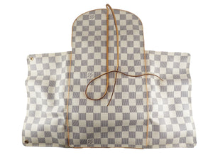 Louis Vuitton Damier Azur Trousse Bijoux Pliable Jewelry Accessories Case N47837