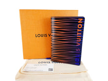 Load image into Gallery viewer, LOUIS VUITTON Monogram Epi Card Holder Pocket Organizer M82583 Blue Orange