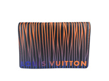 Load image into Gallery viewer, LOUIS VUITTON Monogram Epi Card Holder Pocket Organizer M82583 Blue Orange