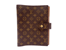 Load image into Gallery viewer, Louis Vuitton Monogram Agenda GM Day Planner Cover Diary R20105 Vintage Big