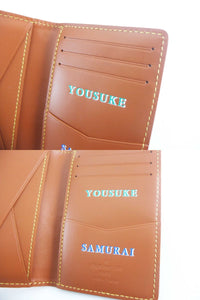 Louis Vuitton Nomade Leather Card Holder Pocket Organizer M85011