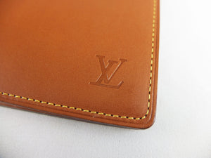 LOUIS VUITTON Nomade Wallet Bi-fold Billets 6 Credit M85015 Men's Leather