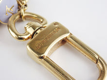 Load image into Gallery viewer, Louis Vuitton Key Ring Bag Charm Pastilles Chain Gold Tone Multicolor Blue