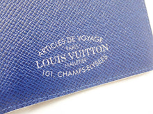 Load image into Gallery viewer, Louis Vuitton Bifold Wallet Multiple Blue M30383 Rare