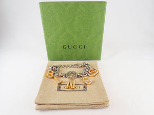 Gucci x Balenciaga The Hacker Project Bracelet Charm With Crystals