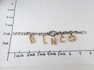 Gucci x Balenciaga The Hacker Project Bracelet Charm With Crystals