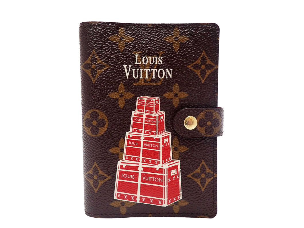 Louis Vuitton Agenda PM Trunk Tower Diary Cover R20966