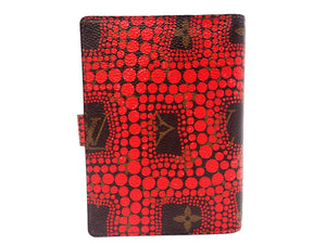 Louis Vuitton Monogram Agenda PM Kusama Yayoi Diary Cover R21132 Rare