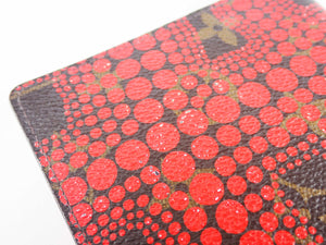 Louis Vuitton Monogram Agenda PM Kusama Yayoi Diary Cover R21132 Rare