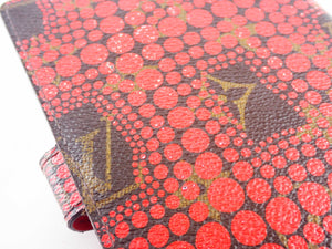 Louis Vuitton Monogram Agenda PM Kusama Yayoi Diary Cover R21132 Rare