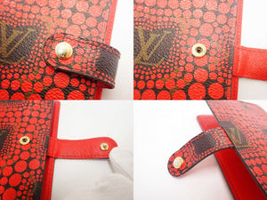 Louis Vuitton Monogram Agenda PM Kusama Yayoi Diary Cover R21132 Rare