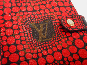 Louis Vuitton Monogram Agenda PM Kusama Yayoi Diary Cover R21132 Rare