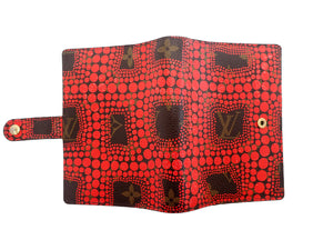 Louis Vuitton Monogram Agenda PM Kusama Yayoi Diary Cover R21132 Rare