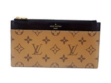 Load image into Gallery viewer, LOUIS VUITTON Long Wallet Monogram Reverse Slim Purse M80390 Zipper