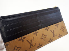 Load image into Gallery viewer, LOUIS VUITTON Long Wallet Monogram Reverse Slim Purse M80390 Zipper