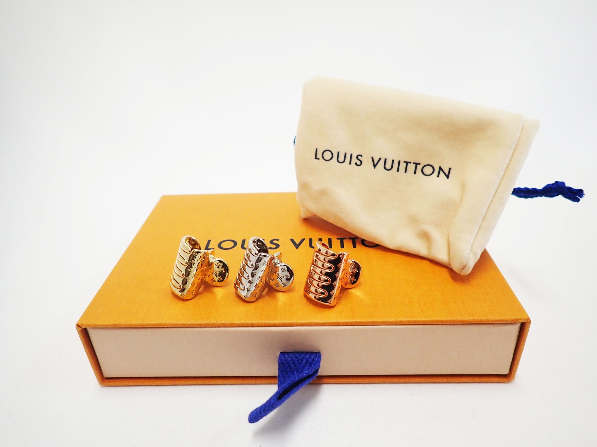 Louis Vuitton MONOGRAM Nanogram Hair Set (M68940, M68940)