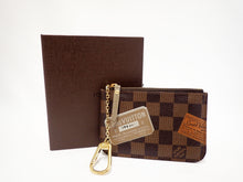 Load image into Gallery viewer, Louis Vuitton Damier Ebene Key Ring Coin Wallet Pochette Cles NM N63086
