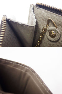 Louis Vuitton Damier Ebene Key Ring Coin Wallet Pochette Cles NM N63086