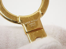 Load image into Gallery viewer, Louis Vuitton Bijoux Sac Chain Key Ring Bag Charm Gold Tone M80245 Snow Flake