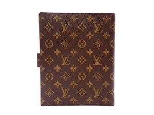 Louis Vuitton Monogram Agenda GM Day Planner Cover Diary R20105 Vintage Big