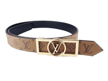 Load image into Gallery viewer, Louis Vuitton Monogram Reversible Belt Ceinture Daufine M0203 70/28