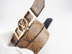 Louis Vuitton Monogram Reversible Belt Ceinture Daufine M0203 70/28