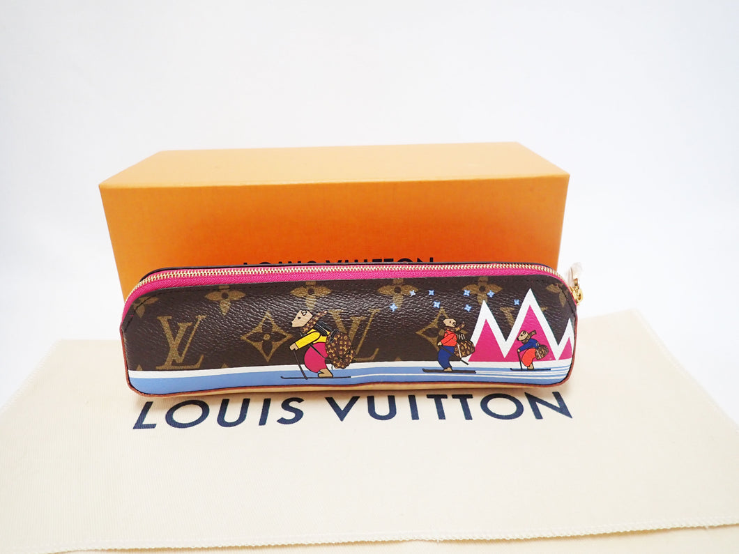 LOUIS VUITTON Monogram Elizabeth Pen Accessory Case GI0289