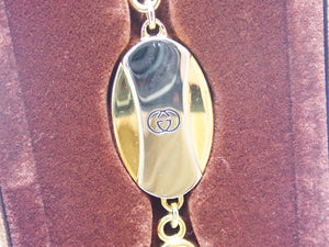 Gucci key Ring Double Old Vintage