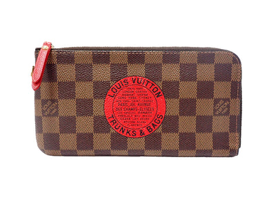 Louis Vuitton Damier Ebene Wallet Compris N61740